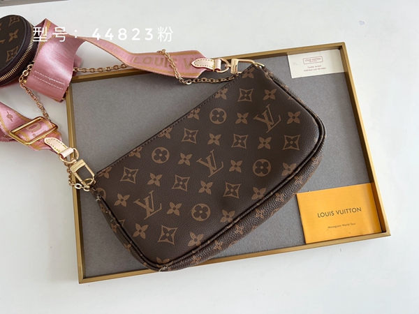 ルイヴィトンバッグ側面デザイン